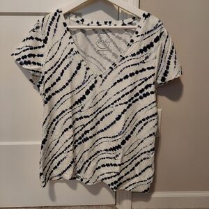 INC International Concepts Women's Amelia Dye T-shirts NWT Size XL